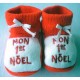 Chaussons bébé Noël