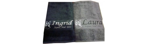 Drap de bain personnalis&eacute;