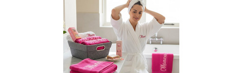 Linge de bain personnalis&eacute;