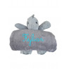 Couverture Polaire unie et sa Peluche personnalisée
