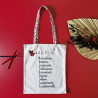 TOTE BAG " MERCI D'ÊTRE MAÎTRESSE