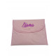 Trousse personnalisée Grand modèle bleu clair