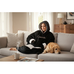 Sweat a capuche intérieur personnalisé