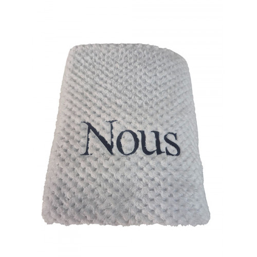 PLAID NID ABEILLE GRIS XXL