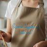 Tablier de cuisine personnalisé