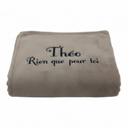 PLAID GRIS XXL 160X240