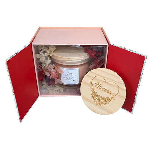 Bougie personnalisée