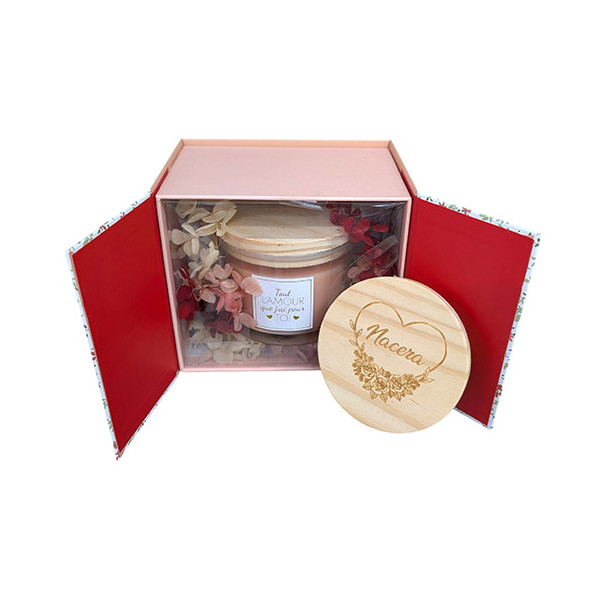 Bougie personnalisée