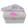 Corbeille cadeau naissance personnalisée