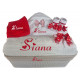 Corbeille cadeau naissance personnalisée
