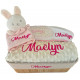 Corbeille cadeau naissance personnalisé
