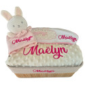 Corbeille cadeau naissance personnalisé