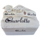 Corbeille cadeau naissance personnalisé