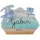 Corbeille cadeau naissance personnalisé