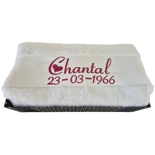 Coffret drap de bain personnalisé