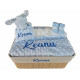 Corbeille cadeau naissance personnalisé