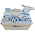 Corbeille cadeau naissance personnalisé
