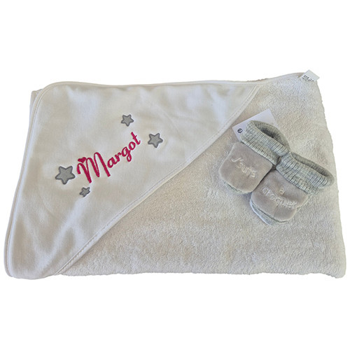 Sortie de bain personnalisée