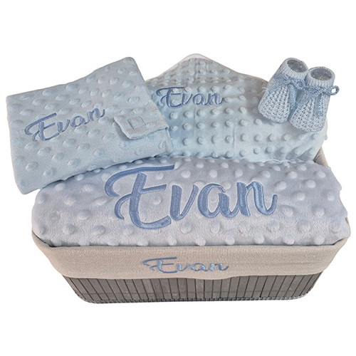 Corbeille cadeau naissance personnalisé