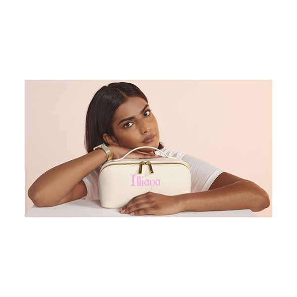 Trousse de toilette personnalisée