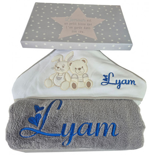 Corbeille cadeau naissance personnalisé