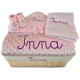 Corbeille cadeau naissance personnalisé
