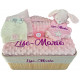 Corbeille cadeau naissance personnalisé