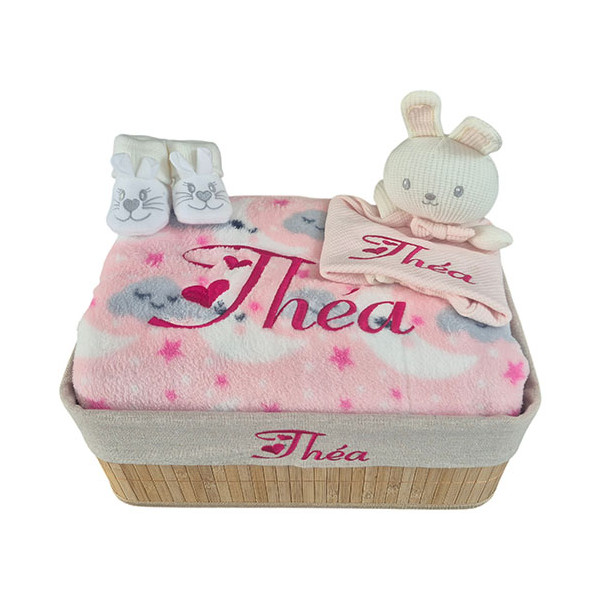 coffret cadeau naissance personnalisé