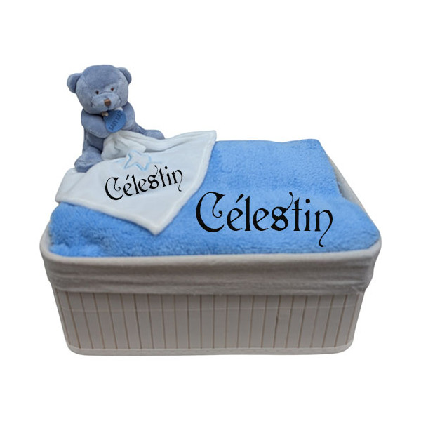 coffret cadeau naissance personnalisé