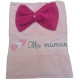 Serviette de toilette personnalisée plus gant