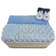 Coffret couverture et serviette personnalisé bébé