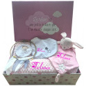 Coffret cadeau naissance personnalisé
