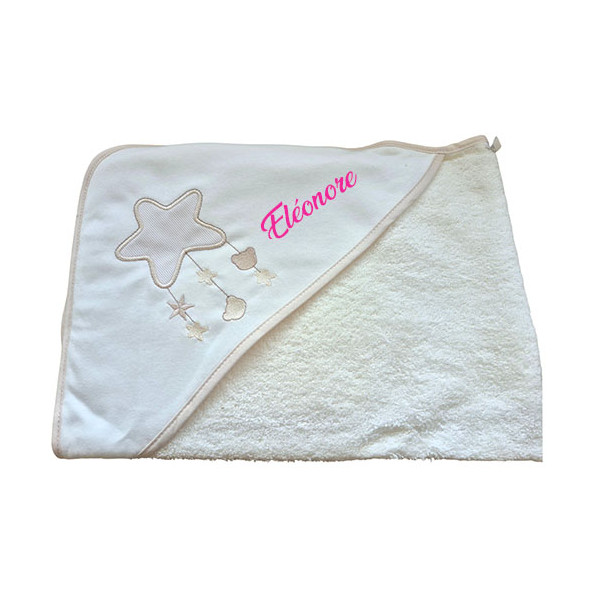 Sortie de bain personnalisée