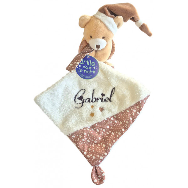 Doudou pantin personnalisé Baby Nat