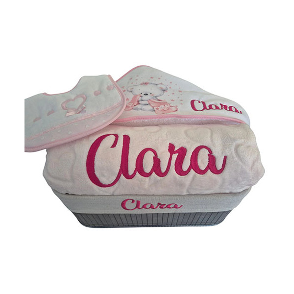 Corbeille cadeau naissance personnalisé