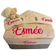 Corbeille cadeau naissance personnalisé