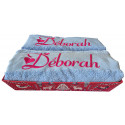 Coffret serviette de bain + drap de bain personnalisés