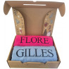 Coffret draps de bain personnalisés