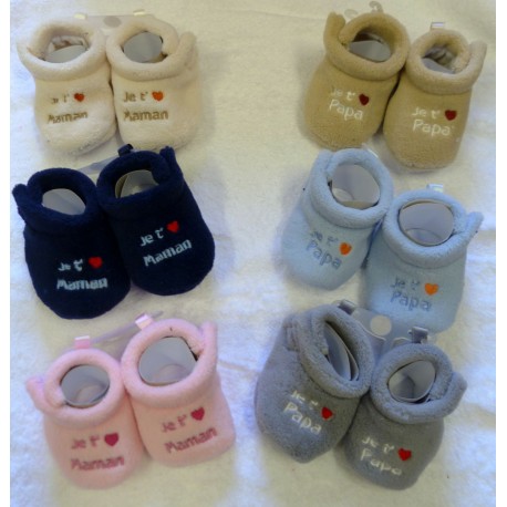 Chaussons Bebe Personnalises