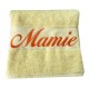 Coffret serviettes de bain personnalisées Vanille