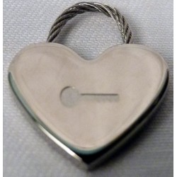 Pendentif coeur gravé