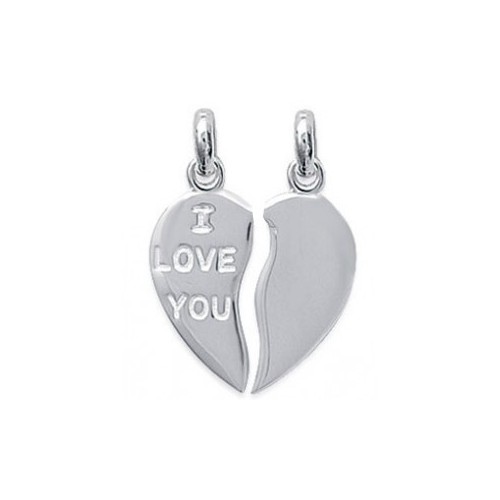 Pendentif coeur gravé