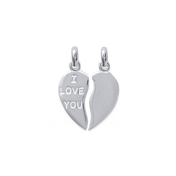 Pendentif coeur gravé