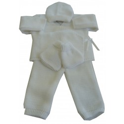 Ensemble bébé en tricot personnalisé