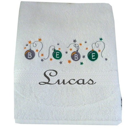 Serviette De Bain Personnalisée Avec Nom - Microfibre Ultra Absorbante Pour Plage, Sport Et Salle De Bain