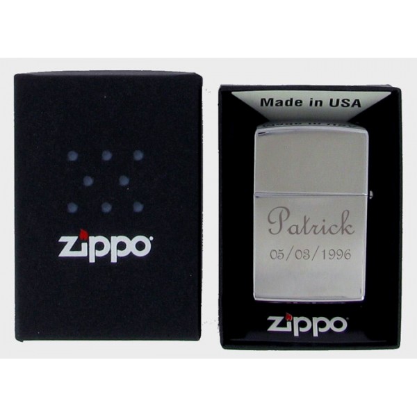 ZIPPO PERSONNALISEE