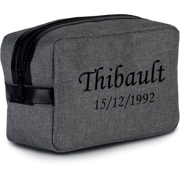 Trousse de toilette personnalisable