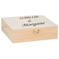 Boite à thé personnalisé