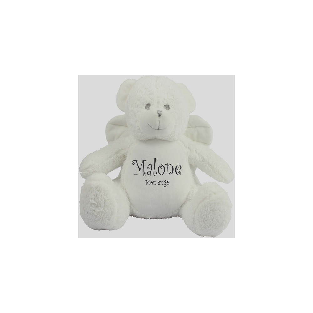 Peluche personnalisée - cadeau naissance personnalisé