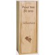 Coffret vin en bois personnalisé